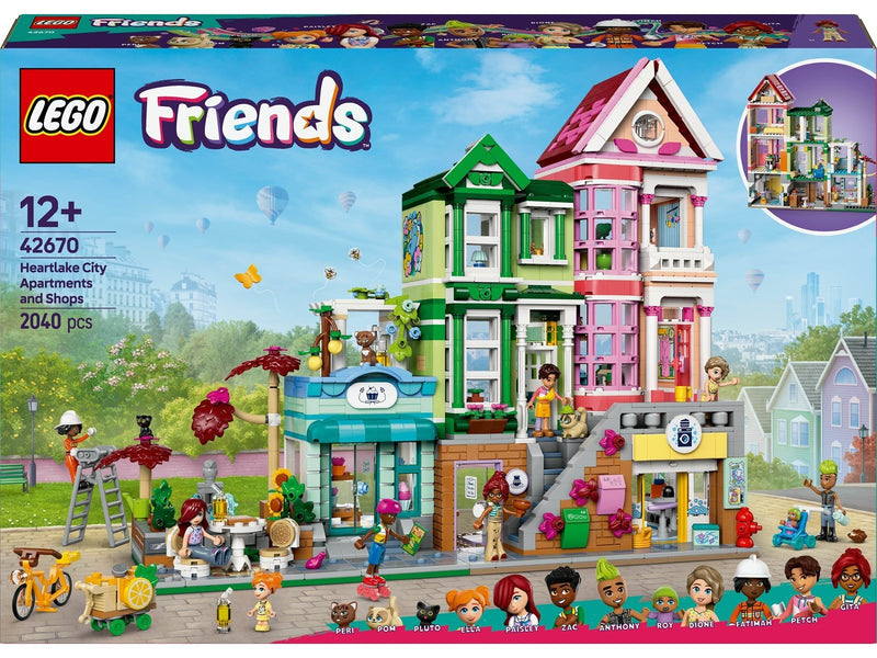 LEGO Friends 42670 Heartlake City Wohn- und Einkaufsstraße