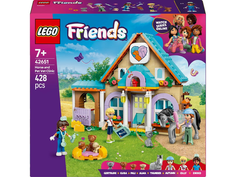 LEGO Friends 42651 Tierarztpraxis für Pferde und Haustiere