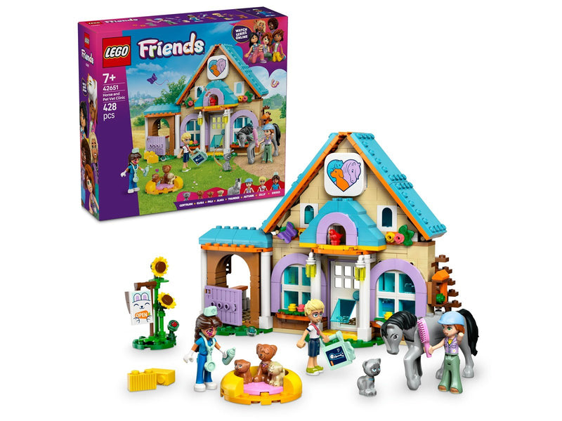 LEGO Friends 42651 Tierarztpraxis für Pferde und Haustiere