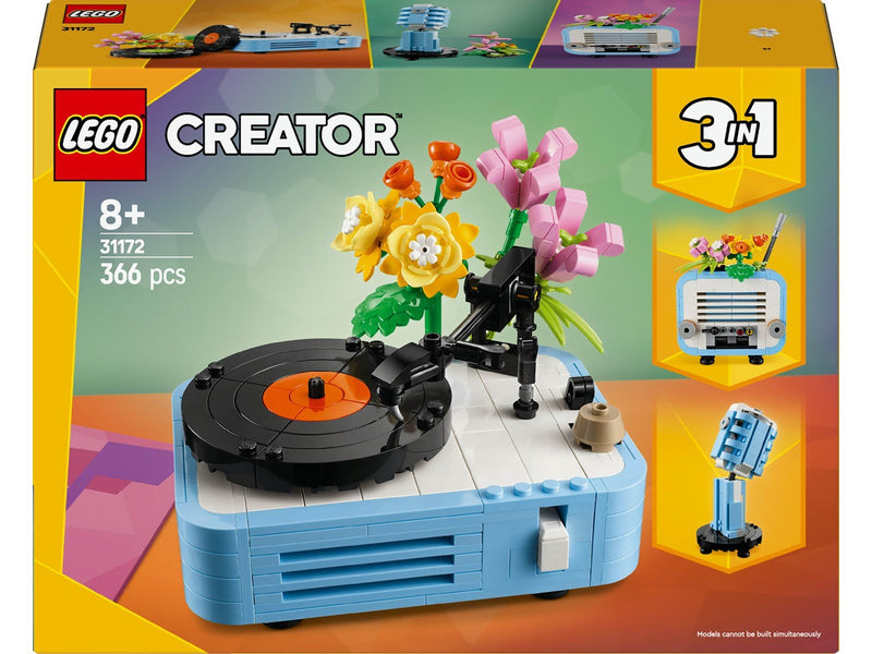LEGO Creator 31172 Plattenspieler mit Blumen