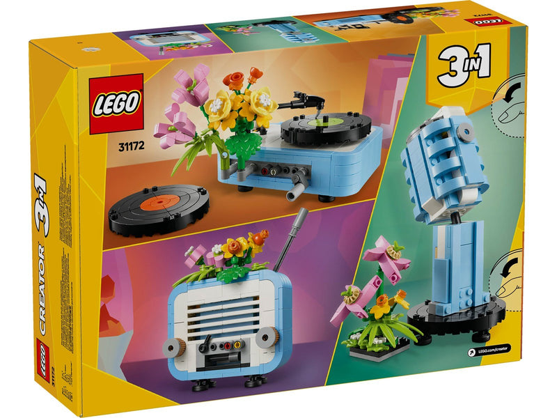 LEGO Creator 31172 Plattenspieler mit Blumen