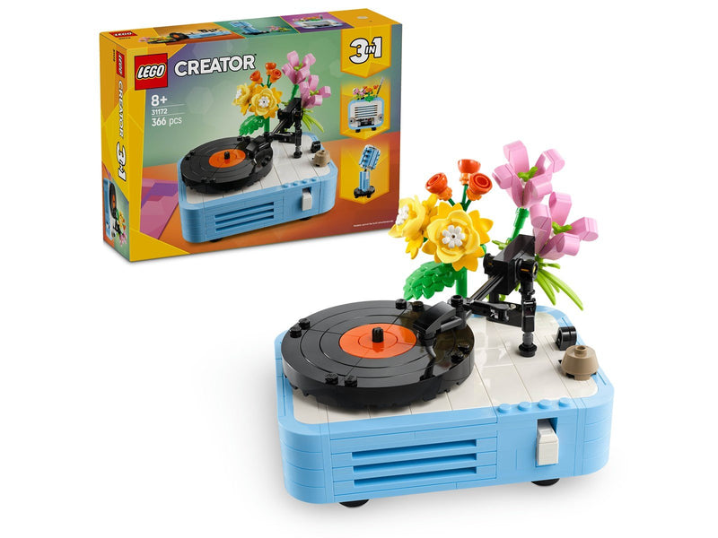 LEGO Creator 31172 Plattenspieler mit Blumen