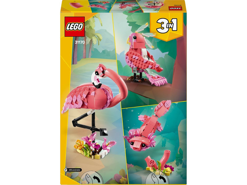 LEGO Creator 31170 Wilde Tiere: Rosa Flamingo