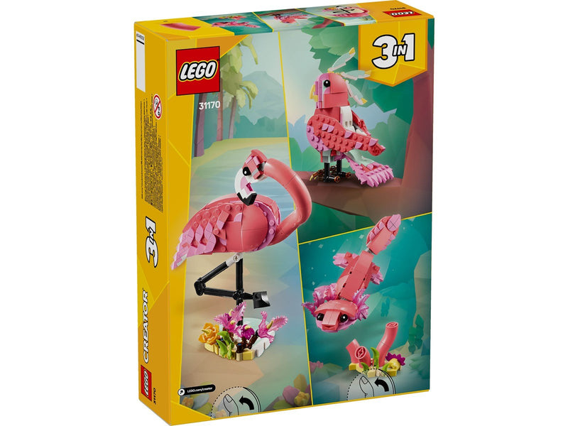 LEGO Creator 31170 Wilde Tiere: Rosa Flamingo