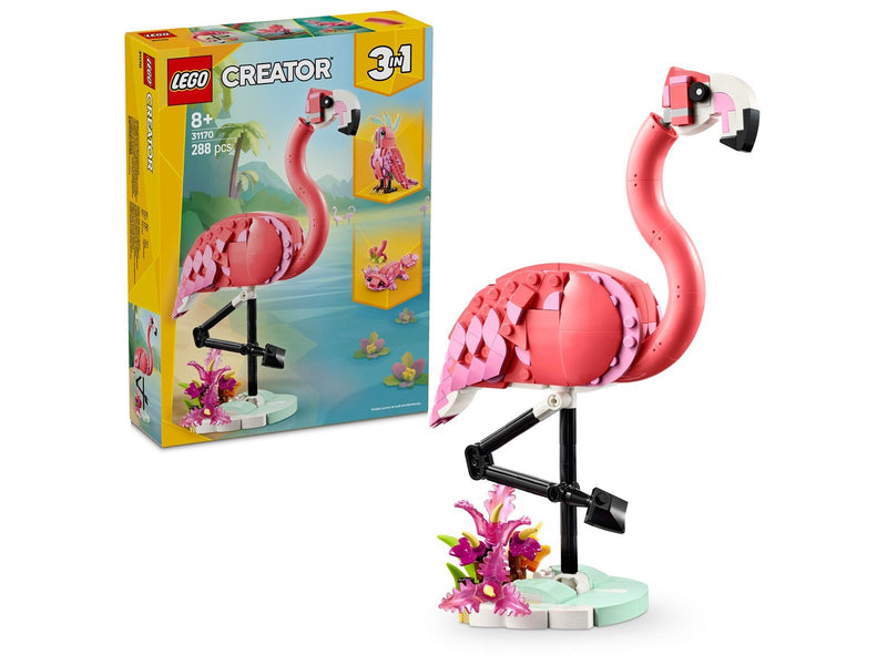 LEGO Creator 31170 Wilde Tiere: Rosa Flamingo