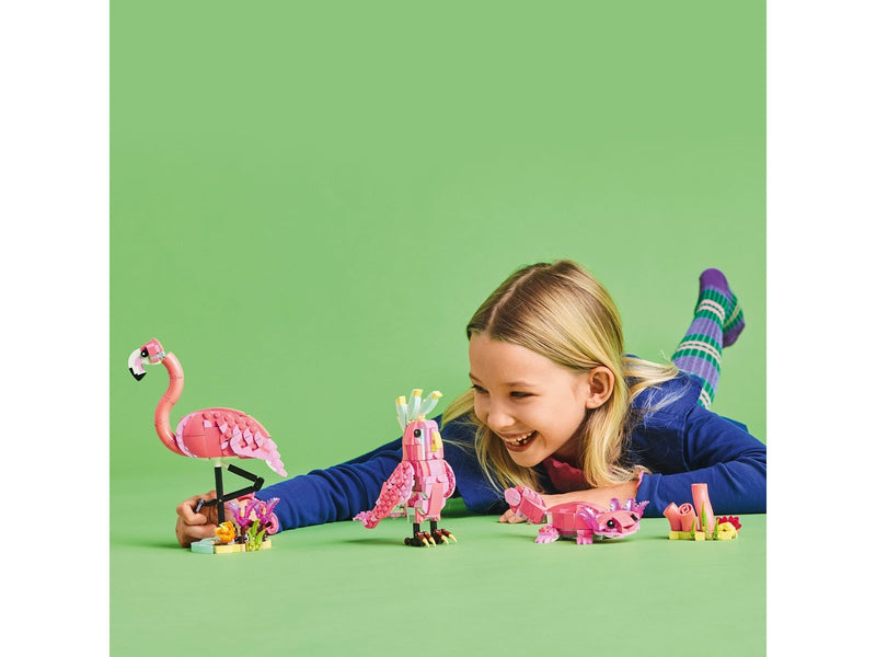 LEGO Creator 31170 Wilde Tiere: Rosa Flamingo