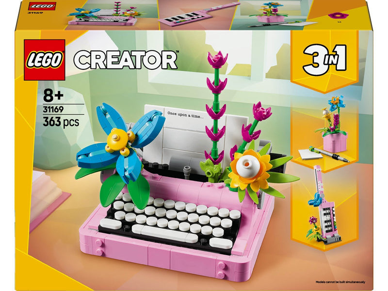 LEGO Creator 31169 Schreibmaschine mit Blumen