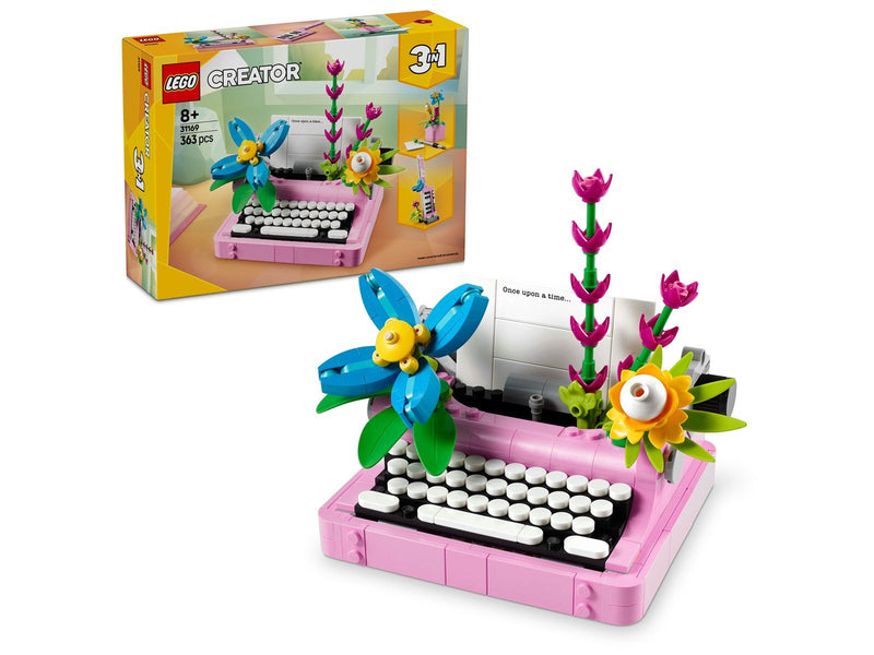 LEGO Creator 31169 Schreibmaschine mit Blumen