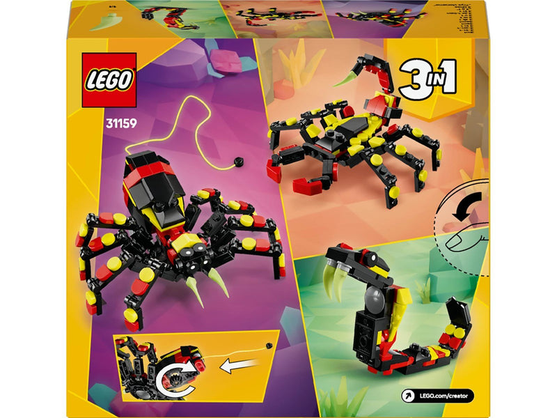 LEGO Creator 31159 Wilde Tiere: Überraschungsspinne