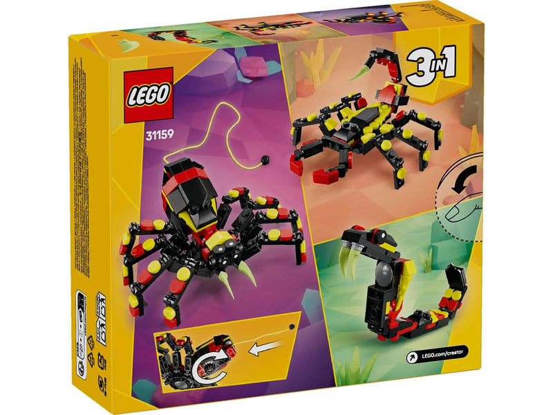 LEGO Creator 31159 Wilde Tiere: Überraschungsspinne