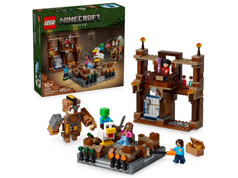 LEGO Minecraft 21272 Waldanwesen mit Boxring