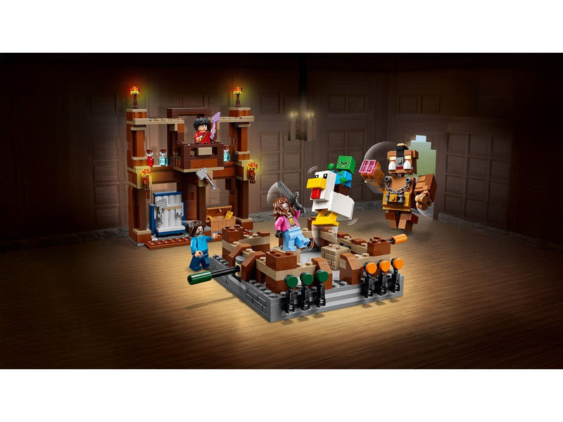 LEGO Minecraft 21272 Waldanwesen mit Boxring