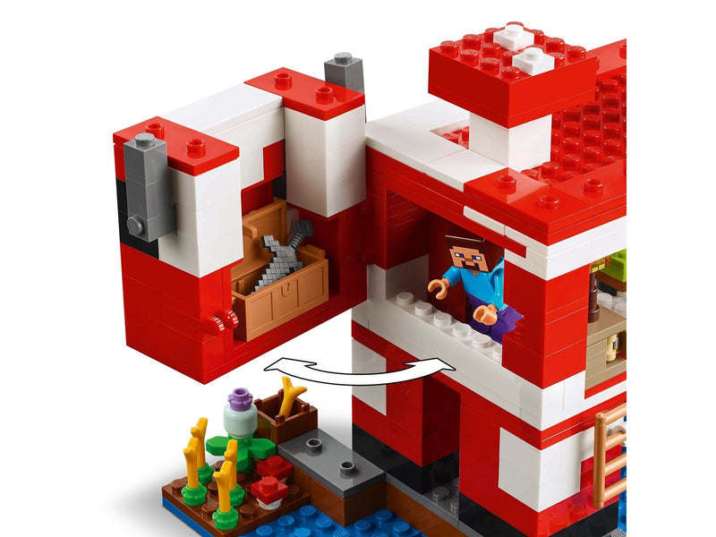 LEGO Minecraft 21270 Das Pilzkuh-Haus
