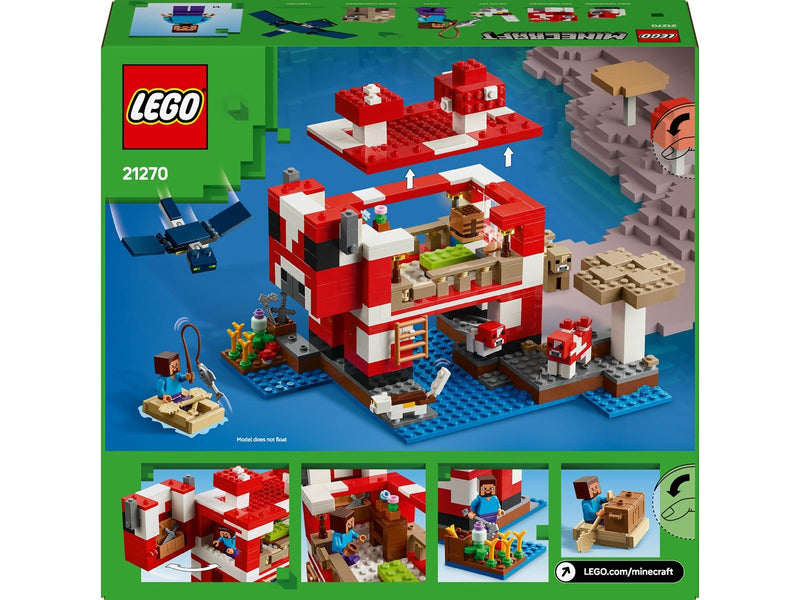LEGO Minecraft 21270 Das Pilzkuh-Haus