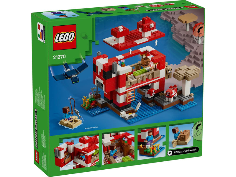LEGO Minecraft 21270 Das Pilzkuh-Haus