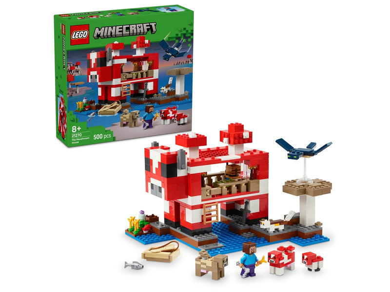 LEGO Minecraft 21270 Das Pilzkuh-Haus