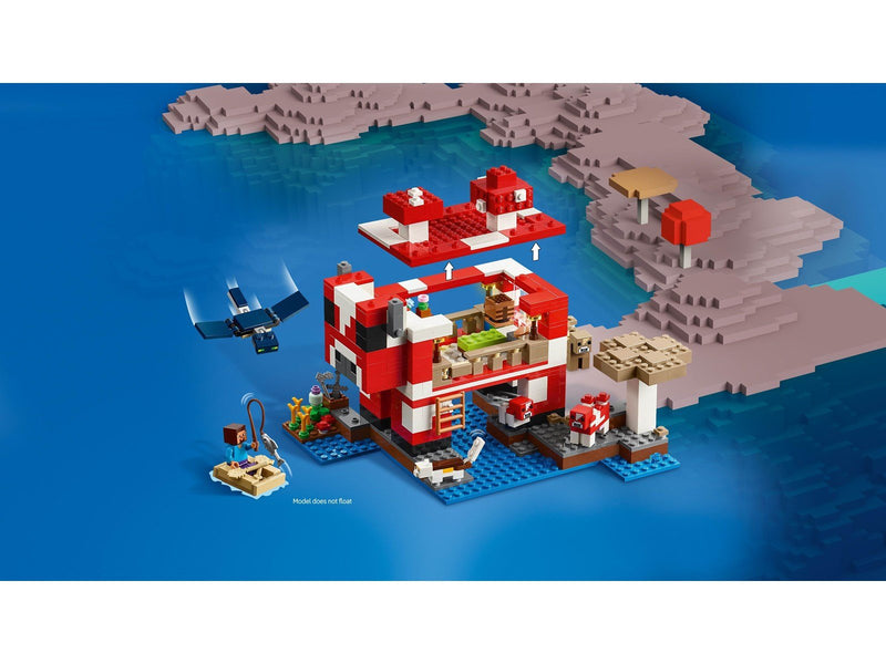 LEGO Minecraft 21270 Das Pilzkuh-Haus