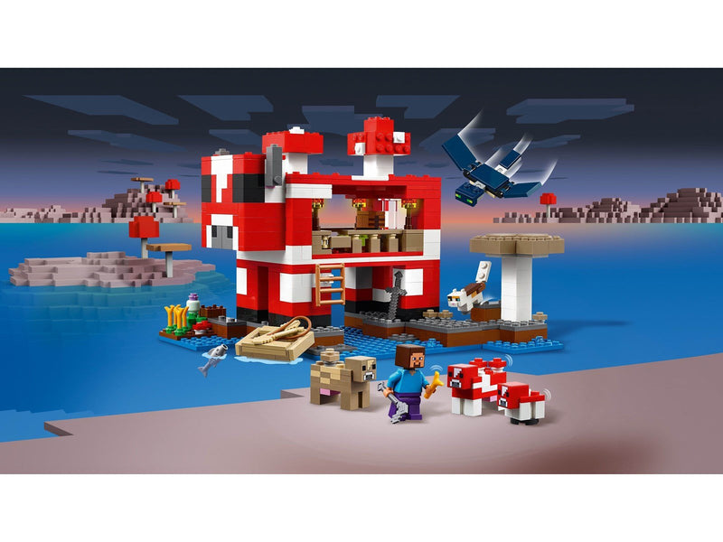 LEGO Minecraft 21270 Das Pilzkuh-Haus