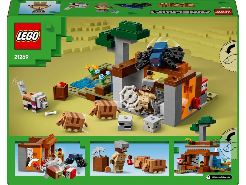 LEGO Minecraft 21269 Die Expedition zur Gürteltiermine