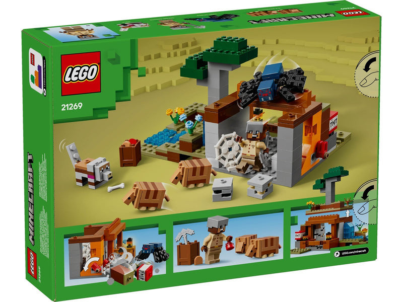 LEGO Minecraft 21269 Die Expedition zur Gürteltiermine