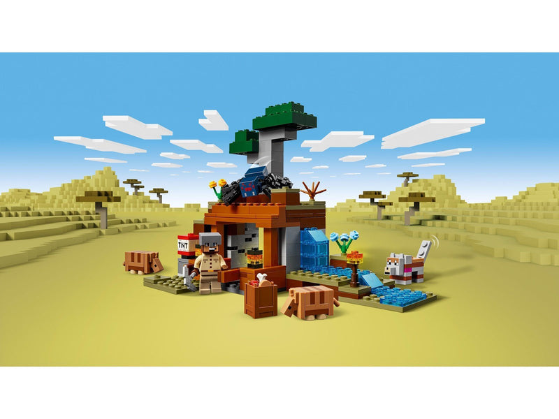 LEGO Minecraft 21269 Die Expedition zur Gürteltiermine