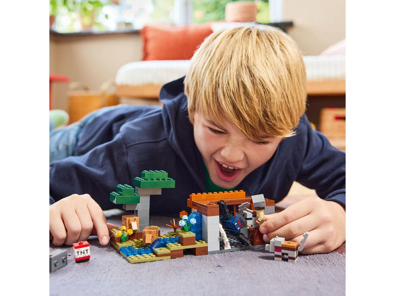 LEGO Minecraft 21269 Die Expedition zur Gürteltiermine