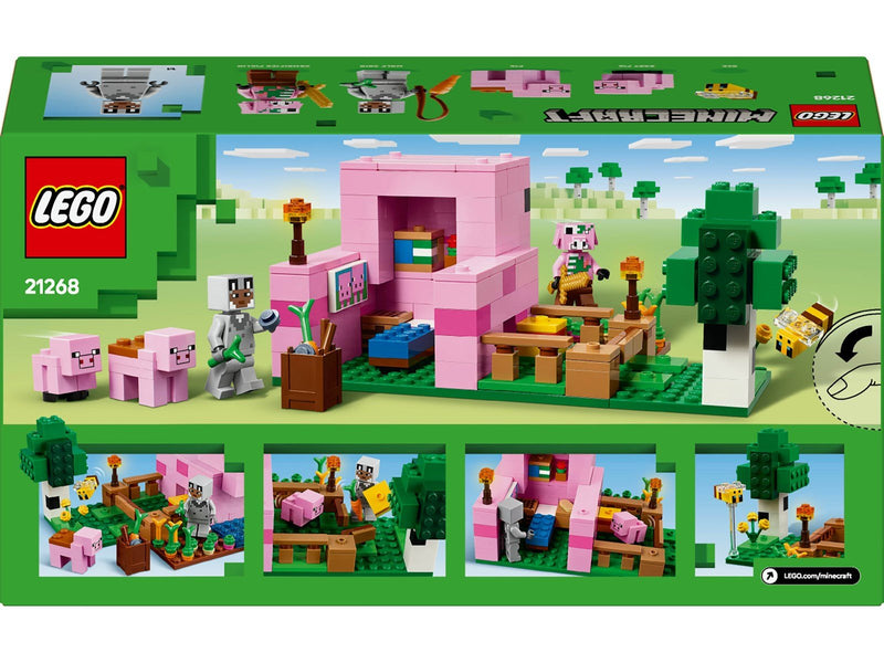 LEGO Minecraft 21268 Das Babyschwein-Haus