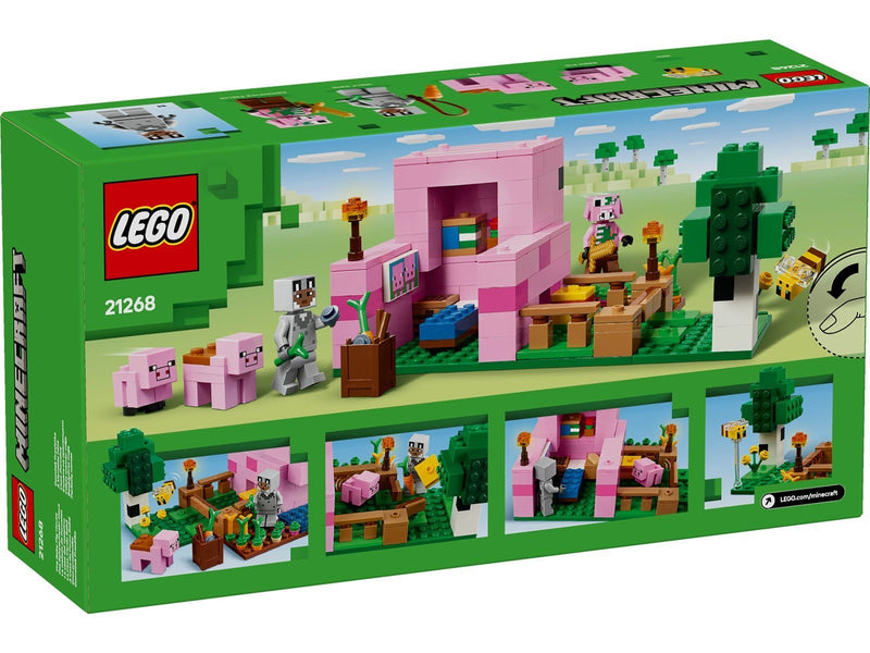 LEGO Minecraft 21268 Das Babyschwein-Haus