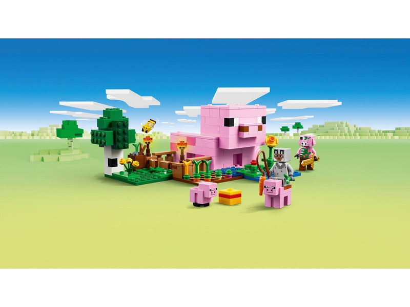 LEGO Minecraft 21268 Das Babyschwein-Haus