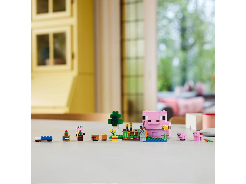 LEGO Minecraft 21268 Das Babyschwein-Haus