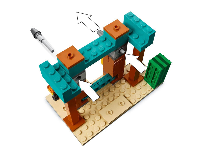 LEGO Minecraft 21267 Die Illager-Wüstenpatrouille
