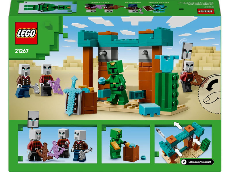 LEGO Minecraft 21267 Die Illager-Wüstenpatrouille