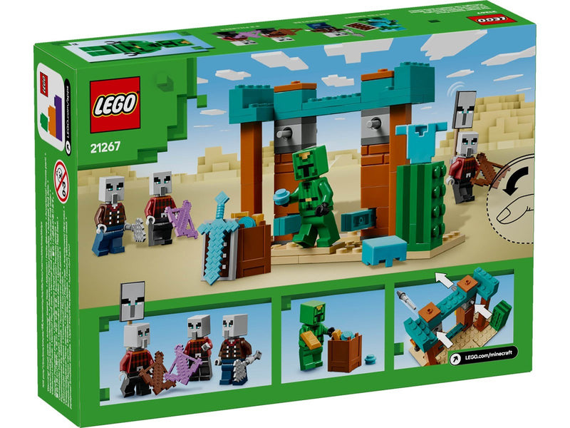 LEGO Minecraft 21267 Die Illager-Wüstenpatrouille