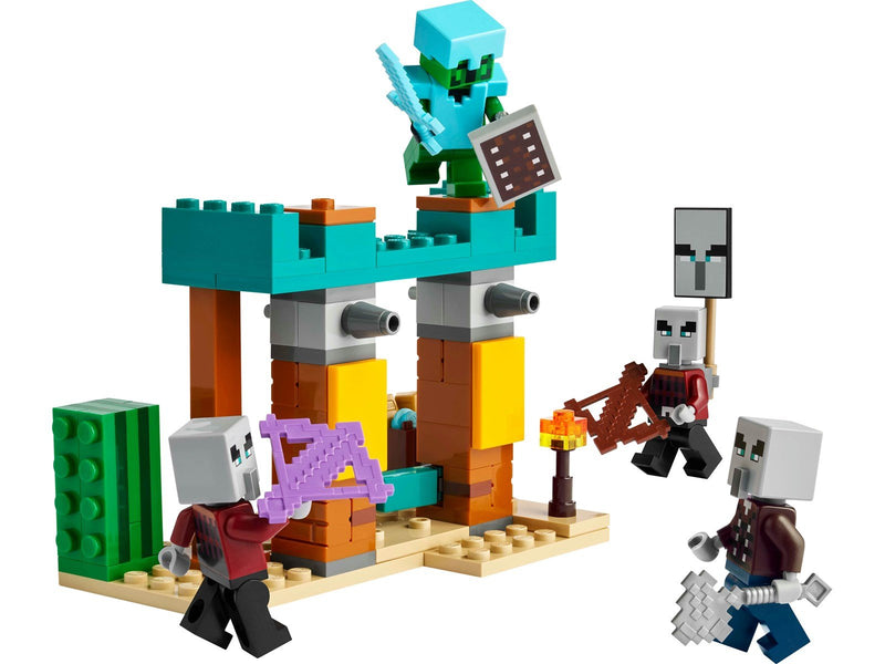 LEGO Minecraft 21267 Die Illager-Wüstenpatrouille