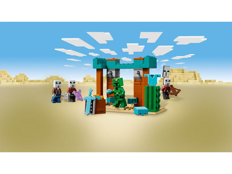 LEGO Minecraft 21267 Die Illager-Wüstenpatrouille