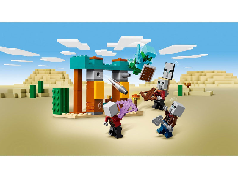 LEGO Minecraft 21267 Die Illager-Wüstenpatrouille