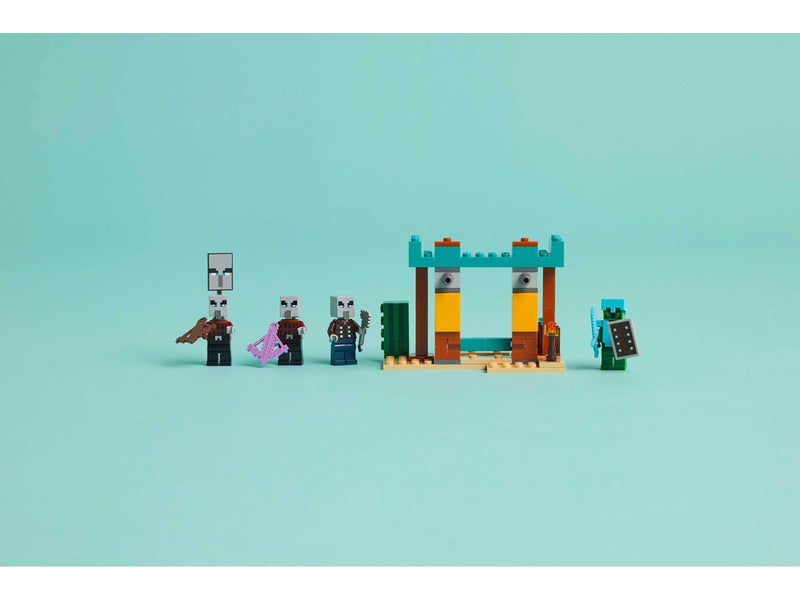 LEGO Minecraft 21267 Die Illager-Wüstenpatrouille