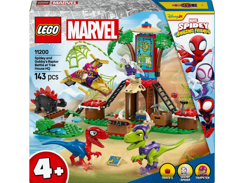 LEGO Super Heroes Marvel 11200 Showdown am Baumhaus: Spidey-Rex vs. Gobby-Raptor