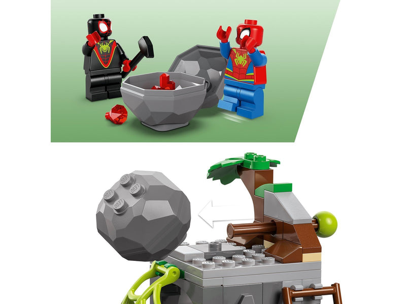 LEGO Super Heroes Marvel 11199 Spideys Team auf Rettungsmission im Dino-Truck