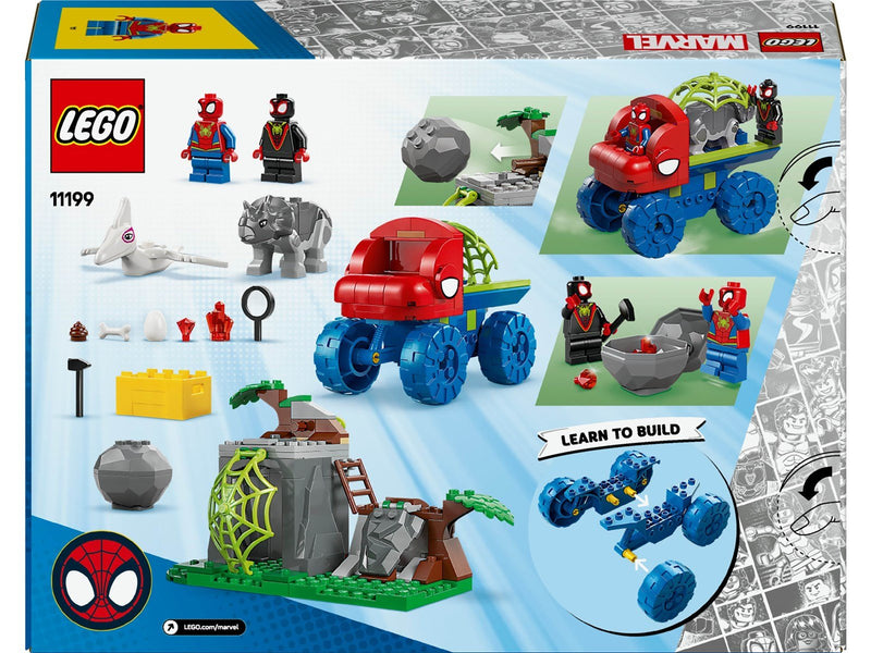 LEGO Super Heroes Marvel 11199 Spideys Team auf Rettungsmission im Dino-Truck