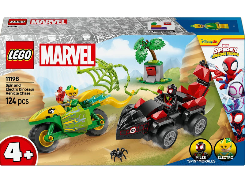 LEGO Super Heroes Marvel 11198 Actionspaß mit Spin und Electro in ihren Dino-Flitzern