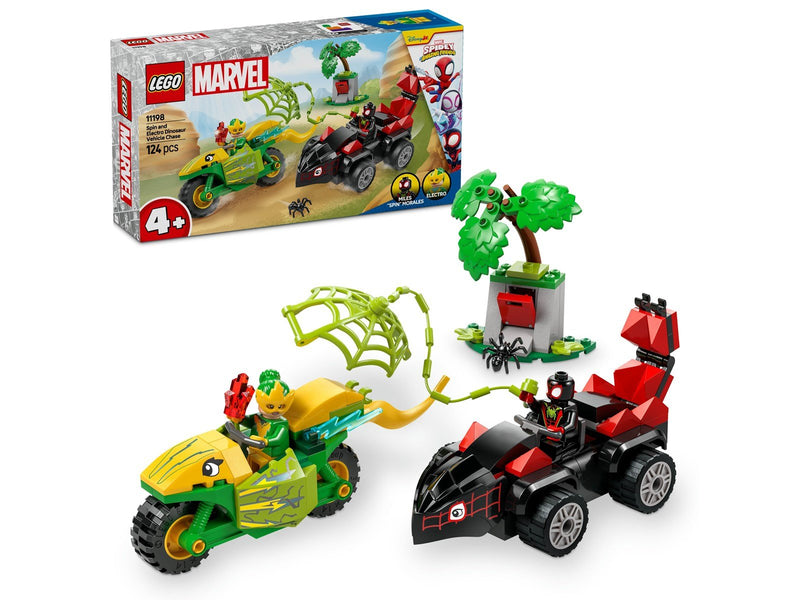 LEGO Super Heroes Marvel 11198 Actionspaß mit Spin und Electro in ihren Dino-Flitzern