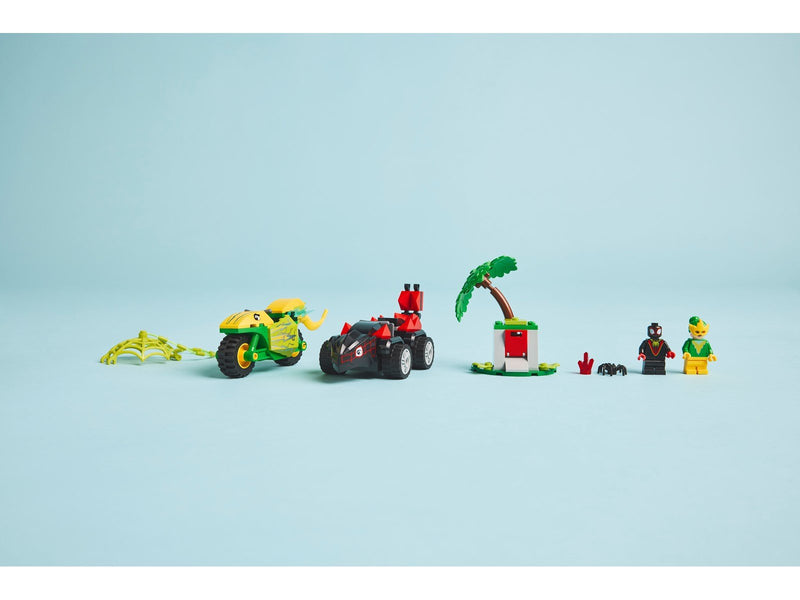 LEGO Super Heroes Marvel 11198 Actionspaß mit Spin und Electro in ihren Dino-Flitzern