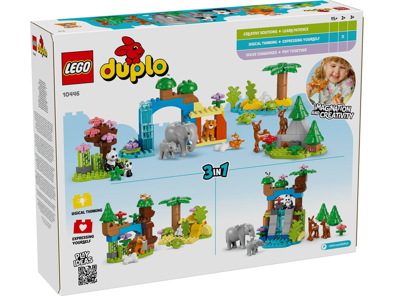 LEGO DUPLO 10446 Wildtier-Familien 3-in-1-Set