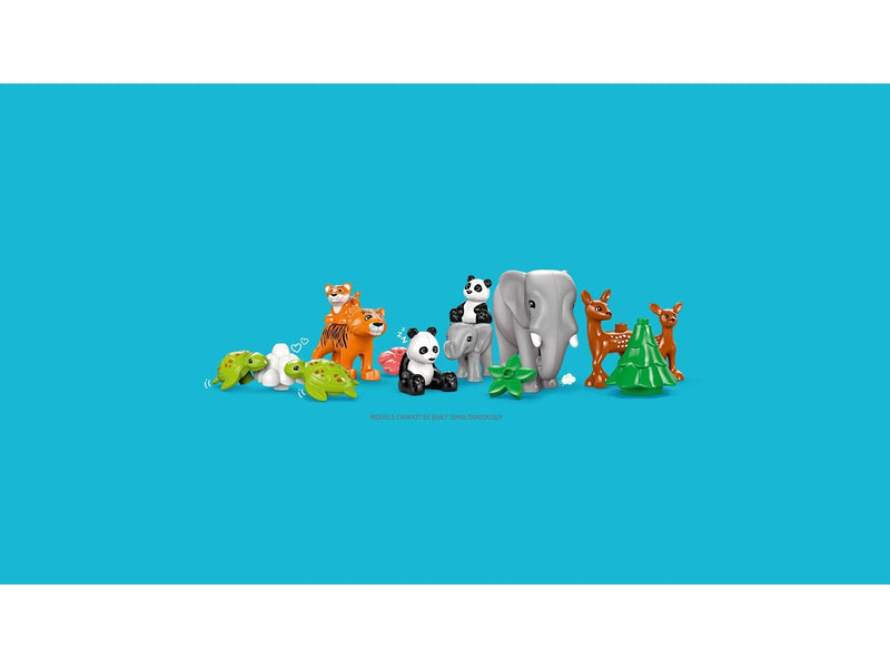 LEGO DUPLO 10446 Wildtier-Familien 3-in-1-Set
