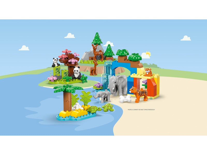 LEGO DUPLO 10446 Wildtier-Familien 3-in-1-Set