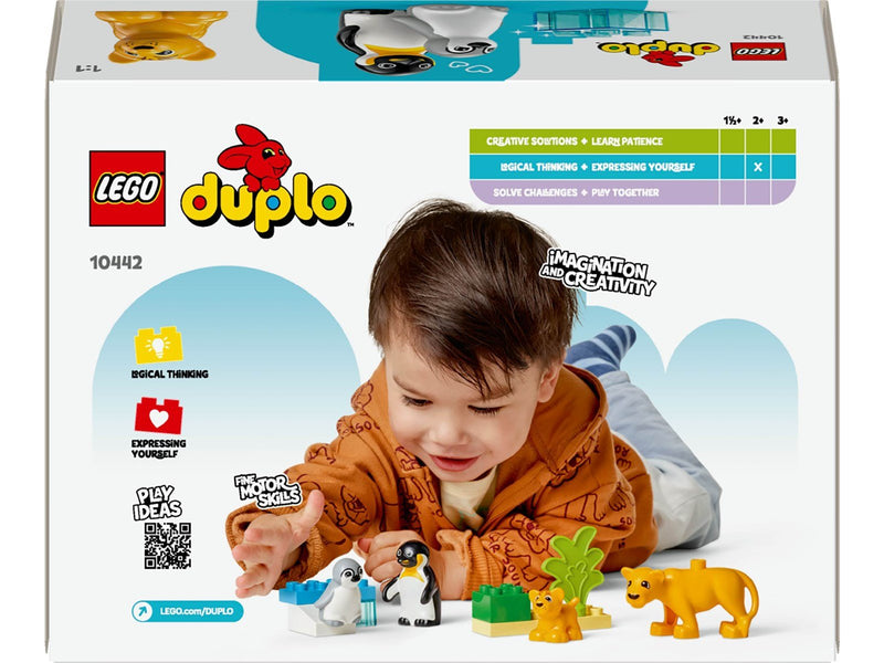 LEGO DUPLO 10442 Wildtier-Familien: Pinguine und Löwen