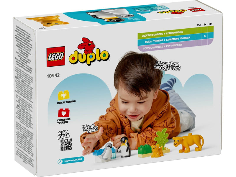 LEGO DUPLO 10442 Wildtier-Familien: Pinguine und Löwen
