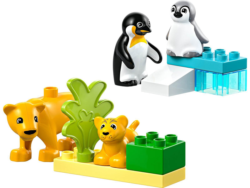 LEGO DUPLO 10442 Wildtier-Familien: Pinguine und Löwen