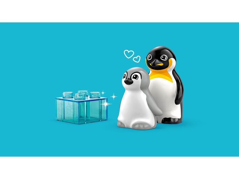 LEGO DUPLO 10442 Wildtier-Familien: Pinguine und Löwen